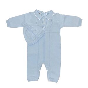 Feltman Brothers Knit romper & hat